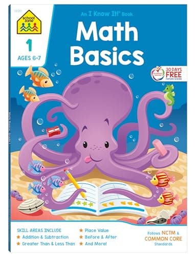 School Zone Math Basics 1 cover